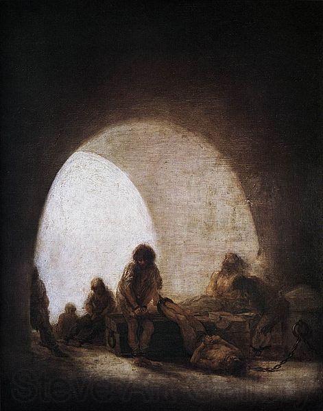 Francisco de Goya A Prison Scene Germany oil painting art